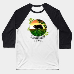 Tasmanian Devil Baseball T-Shirt